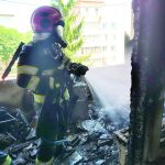 incendiu bloc